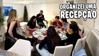 ORGANIZEI UMA RECEPÇÃO NA MINHA CASA PARA VISITAS DO BRASIL [upl. by Caril]