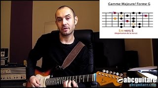 La gamme mineure harmonique sur la guitare [upl. by Drhacir]