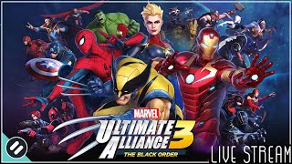 Postponed Marvel Ultimate Alliance 3 coop with icyarrow1518 part 2  Til Plays Live [upl. by Gautious]