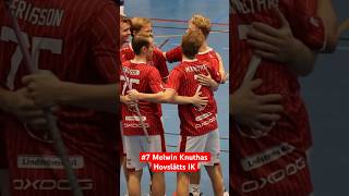 Awesome goal Melwin Knuthas HIK InnbandyFloorball innebandy floorball sports fyp foryou [upl. by Narad]