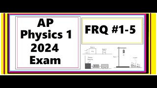 2024 FRQ Solutions 2024 AP Physics 1 Exam [upl. by Kieryt]