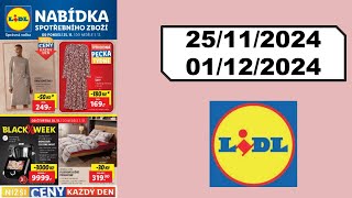 LIDL  Spotrebnizbozi ✅ Leták platnost od 25112024 do 01122024  AKTUÁLNÍ NABÍDKOVÉ A KATALOGY [upl. by Biles]