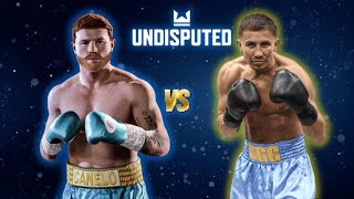 Canelo vs Gennady Golovkin  Undisputed Boxing Game  Full Fight [upl. by Champ]