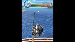 Real Fishing 3D Free  iPhone iPad Gameplay Video [upl. by Annawyt]