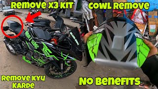 REMOVED X3 KIT FROM MY KTM390 💔  MODIFIED KE BAAD PROBLEMS  ARJUNXVLOGS [upl. by Anialem844]