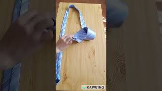 How to tie a tie in 12 seconds [upl. by Haiasi711]