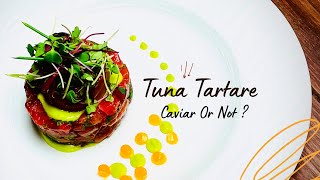 Tuna Tartare Tuna Tartare Recipe  How to make tuna tartare [upl. by Meehsar]