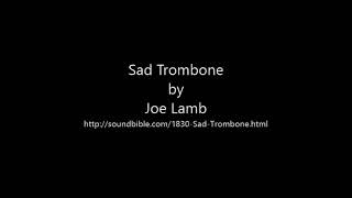 Sad Trombone  Joe Lamb [upl. by Ahseikan443]