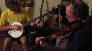 Fishers Hornpipe  fiddle and banjo duet [upl. by Swayder]