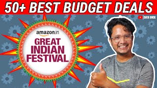 50 BEST BUDGET DEALS om Amazon Great Indian Festival 2024 datadock amazongreatindianfestival [upl. by Nagaer157]