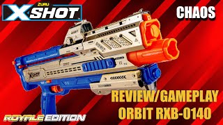 Zuru XShot Chaos Orbit RXB0140 Royale Edition  My Golden Rifle [upl. by Jamie943]