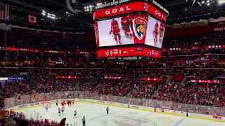 Florida Panthers Goal Horn Live 2024 New Song [upl. by Lezti]