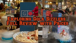 Best Sizzlers in Delhi  Gola Sizzlers  Family dining in Preet Vihar  Full review with prices [upl. by Akenn]