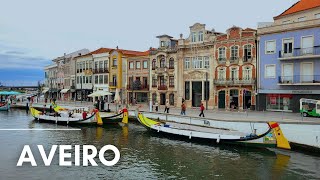 Aveiro Portugal Walking Tour 4K  Discover the Venice of Portugal [upl. by Palermo]