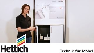 Sensys Dicktürscharniere Hettich Technik in Kürze [upl. by Nairda94]