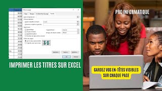 Comment Imprimer les Titres dans Excel  Astuces Pratiques et Rapides [upl. by Ibmat]