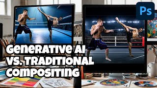 Photoshop 2025 Generative AI vs Traditional Compositing – Which is Better [upl. by Chapell]