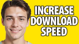 How To Increase Download Speed on PC 2024 [upl. by Medlin]