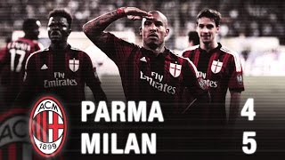 ParmaMilan 45 Highlights  AC Milan Official [upl. by Clippard]