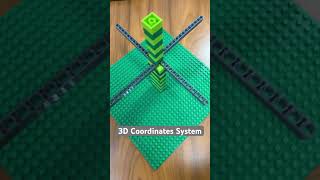 Mindblowing DIY Three Dimensional Cartesian Coordinates System Using LEGO For Vector Analysis [upl. by Gusba]