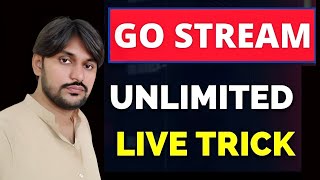 How to Unlimited live stream on Go stream  How to use Go Stream [upl. by Dorrahs]