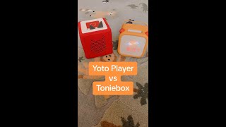 Yoto Player vs Toniebox [upl. by Lukey]