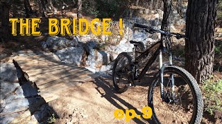 The bridge is finished on the dh track ep9 [upl. by Rettig]