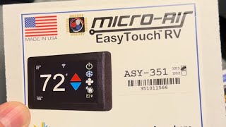 The MicroAir Rv thermostat [upl. by Higinbotham704]