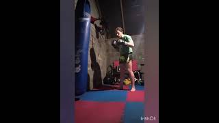 Lowkick combos kickboxing mma boxing coaching strengthandconditioning [upl. by Kuth]