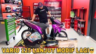 VARIO 125 GANTI ARM DARI VIETNAM SAMA KNALPOT BACOT‼️PROSES FULL MODIF [upl. by Macmahon]