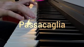 Passacaglia  GFHandel  piano music passacaglia [upl. by Anohs]