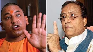 Azam khan controversial remark on HINDU RASHTRA [upl. by Atinuahs333]