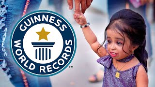 Jyoti Amge Shortest Woman Living  Guinness World Records [upl. by Ennaul]