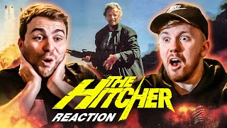 The Hitcher 1986 MOVIE REACTION FIRST TIME WATCHING [upl. by Nylasej]