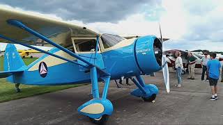 WalkingTour AirPlanes Airport Tour of OldFashioned Airplanes  Wings amp Wheels August 10 2024 [upl. by Aynotal]