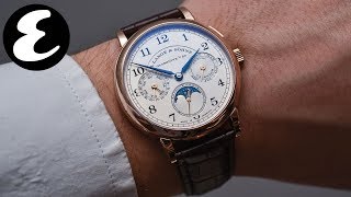 A Lange amp Sohne 1815 Annual Calendar  Talking Time [upl. by Wait]