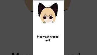 Meowbah traced me 😠☹️ [upl. by Victorine]