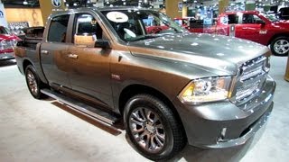 2013 Ram 1500 Limited  Exterior and Interior Walkaround  2013 New York Auto Show [upl. by Imogen]