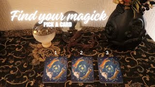 Pick a card find your magick [upl. by Itnavart]