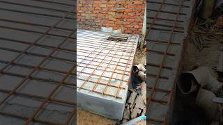 10x8 Septic Tank Rcc Slab construction septic tank youtubeshorts [upl. by Benildas]