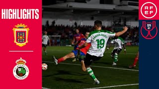 Resumen  Copa del Rey  UD Lanzarote 3–4 Real Racing Club  Primera eliminatoria [upl. by Esmerelda748]