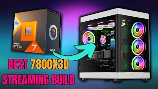 Top Shelf RYZEN 7 7800X3D Streaming PC Build in 2024 [upl. by Trebleht]