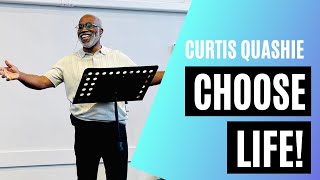 CURTIS QUASHIE  CHOOSE LIFE  SUNDAY 27TH OCTOBER 2024 [upl. by Duthie]