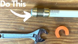 How To Remove A Sharkbite Fitting Easy and Quick Sharkbite Removal [upl. by Lisha184]