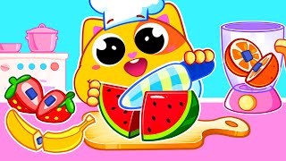 🍉Learn Fruit for Kids  Toddler Zoo Songs For Baby amp Nursery Rhymes [upl. by Charry]