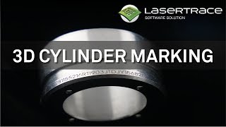 Lasertrace 3D cylinder marking [upl. by Otreblig]