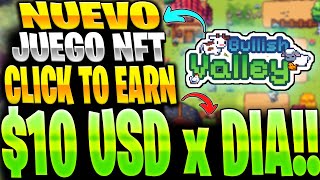 ðŸ‘‰1 CLICK al DIAðŸ”¥INICIA GRATISðŸ¤‘NUEVO JUEGO NFT PAGANDO 2024ðŸ¤‘Bullish Valley Nft [upl. by Merritt]