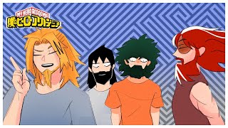 Class 1As Beards  My Hero Academia Comic Dub [upl. by Tham]