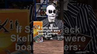 What Christmas means to Jack vs Sally 🤣boardgameparody shorts [upl. by Tersina508]