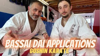 Bassai Kata Applications  Goshin Karate [upl. by Thrasher]